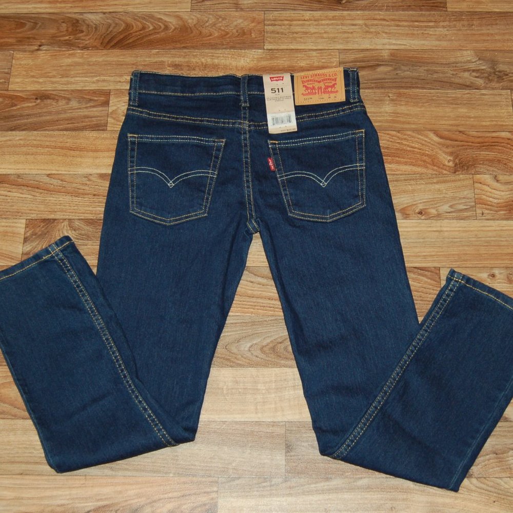 Levi's Big Boys 511 Slim Fit Jeans - Picture 3 of 8